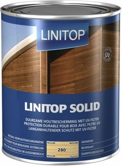 LINITOP SOLID Imprägnier-Lack Auf Lösemittelbasis Farblose 1lt