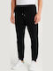 Sweatpants with Elastic Black