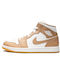 Jordan Air Jordan 1 Mid Boots Tan Gum / White