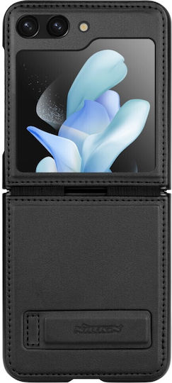 Nillkin Qin Back Cover Δερμάτινο Μαύρο (Galaxy Z Flip5)