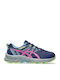Pre Venture 9 Gs Kids Sports Shoes Running with Laces Navy Blue