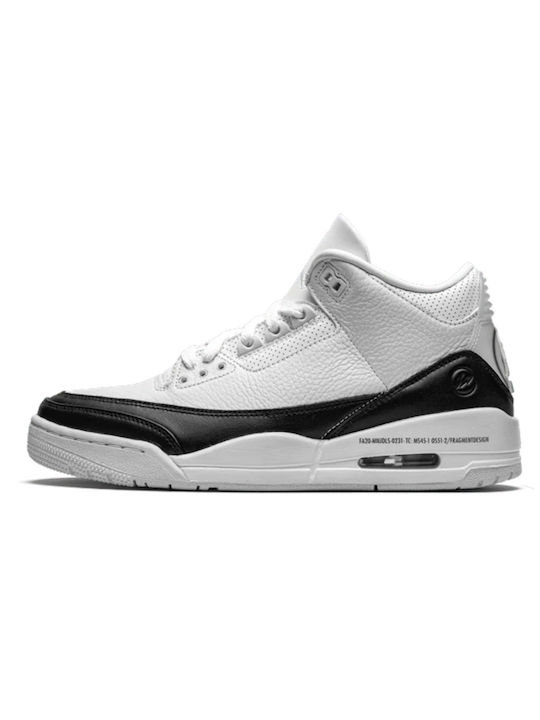 Jordan Air Jordan 3 Retro Fragment Design Boots White / Black