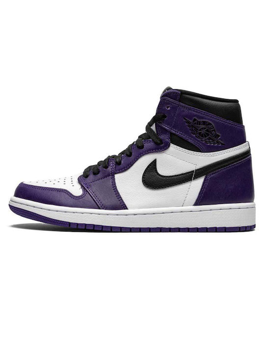 Jordan Air Jordan 1 Retro High OG Bărbați Cizme Court Purple / White / Black