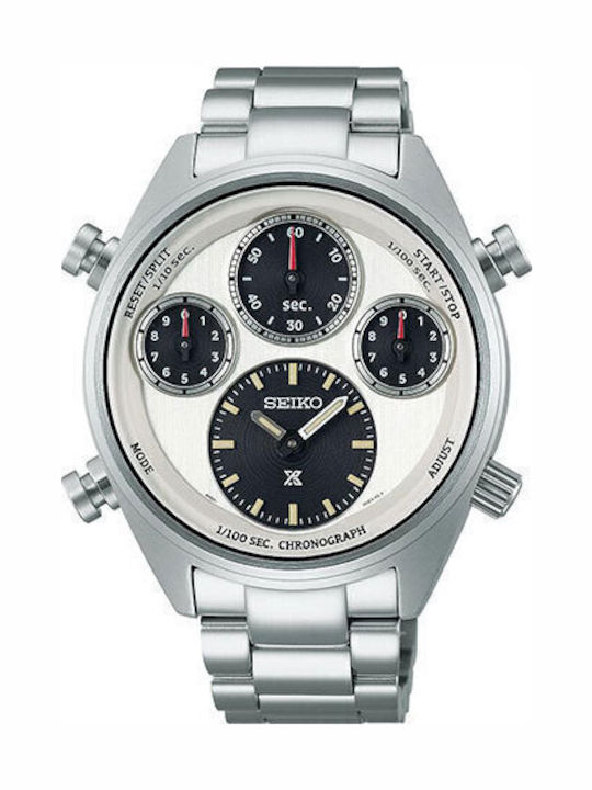 Seiko Speedtimer Ανδρικό Ρολόι Χρονογράφος Sola...