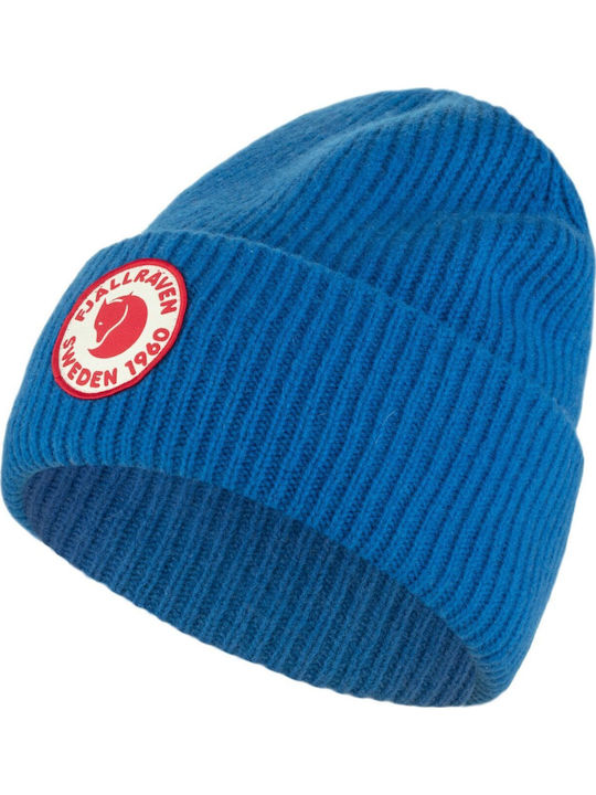 1960 Logo Beanie Unisex Σκούφος Πλεκτός σε Μπλε χρώμα