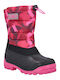 Kinderstiefel Schnee mit Reissverschluss Rosa