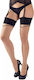 Cottelli Collection Sexy Κάλτσες Μαύρες