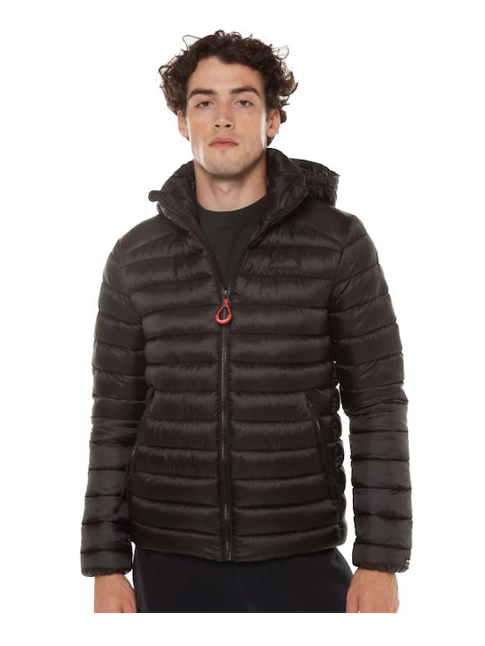 Superdry Fuji Αθλητικό Μπουφάν Αδιάβροχο Καφέ