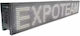 ExpoLedTeam LED Beschriftung Einseitig Wasserdi...