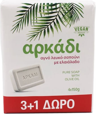 Αρκάδι Μπάρα Σαπουνιού 4x150gr