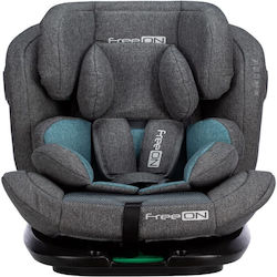 FreeOn Καθισματάκι Αυτοκινήτου Ultima i-Size με Isofix Gray Turquoise