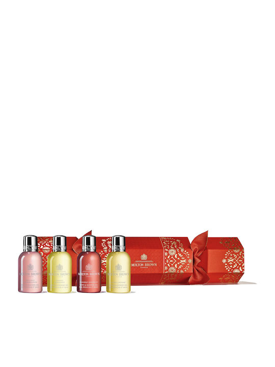 Molton Brown Floral & Fruity Christmas Cracker Skin Care Set for Body Cleaning 4pcs