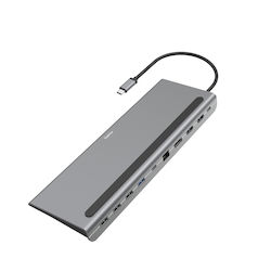 HAMA Connect2Office Pro USB-C Dockingstation mit HDMI/DisplayPort 4K PD Ethernet HAMA Connect2Office Pro USB-C Dockingstation mit HDMI/DisplayPort 4K PD Ethernet