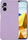 Sonique Back Cover Silicone Purple (Poco M5)