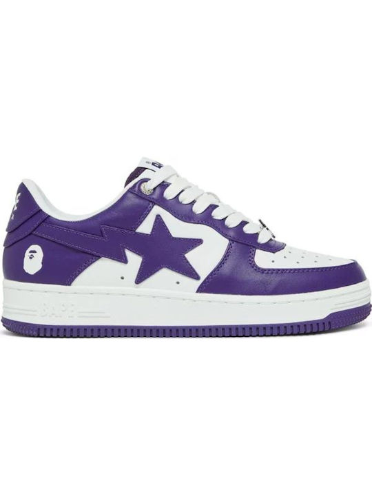 Aape By A Bathing Ape® Bapesta #4 M1 Sneakers Purple