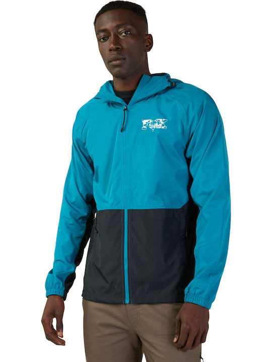 Fox Cienega Athletic Jacket Windproof Blue