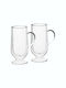 La Cafetière Σετ Φλιτζάνια Καφέ Γυάλινα Διάφανα 275ml 2τμχ
