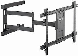 Gembird WM-80ST-05 Wandhalterung für Fernseher mit Arm bis 80" und 50kg Schwarz