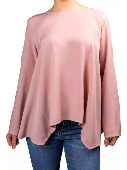 Remix Damen Sommer Bluse Langärmelig Solomon