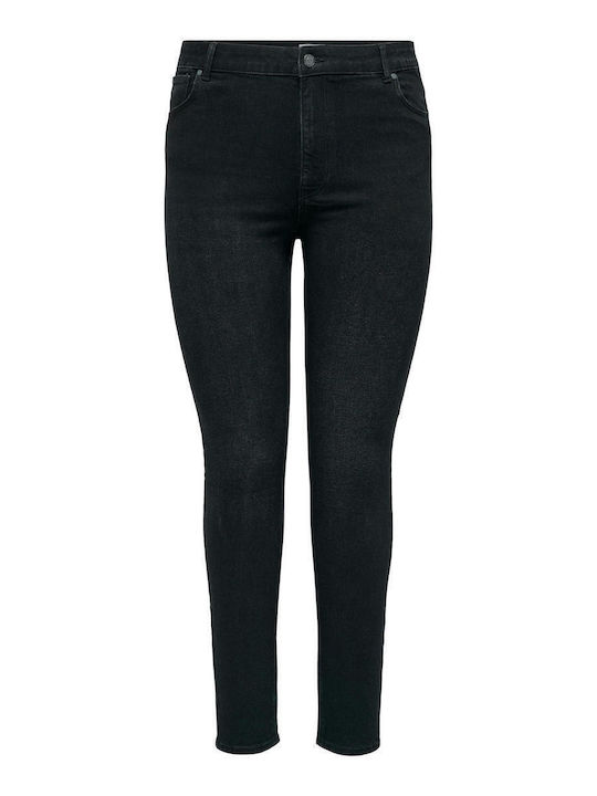 Damenjeans in Enger Passform Schwarz