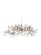Keskor Chandelier 10xG9 Silver 1608019