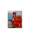 Manterol Casa Monsieur Z Armchair Throw Velvet 130x160cm Orange