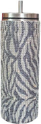 Mybeautybox Glitter Bottle 600ml Zebra