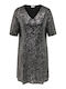 Only Mini Evening Dress Silver