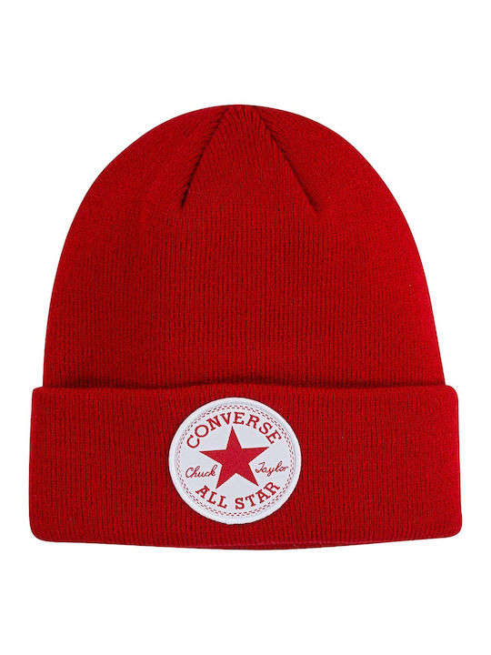 Converse Knitted Beanie Cap Red