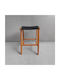 Ansel Wooden Garden for Bar Stool Black 40x35x67cm