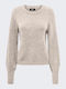 Only Women's Long Sleeve Sweater Beige