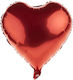 Luftballon Folie Herz Rot 45cm