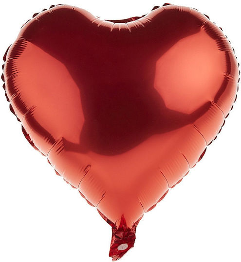 Luftballon Folie Herz Rot 45cm