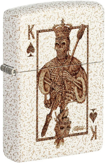 Zippo Rick Rietveld Αναπτήρας Φλόγας σε Λευκό χρώμα
