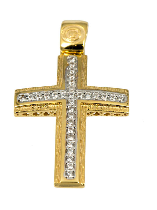 Mertzios.gr Gold Cross 14K