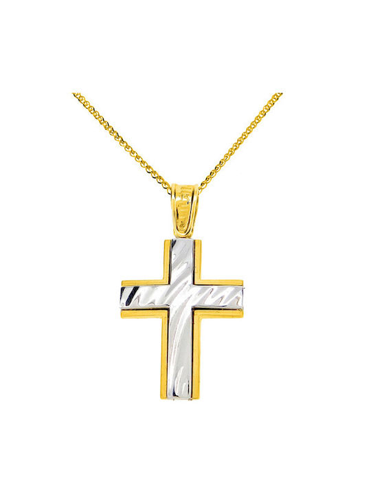 Xrisokosmima Men's Cross with Chain