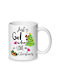 Christmas Mug Ceramic White 1pcs