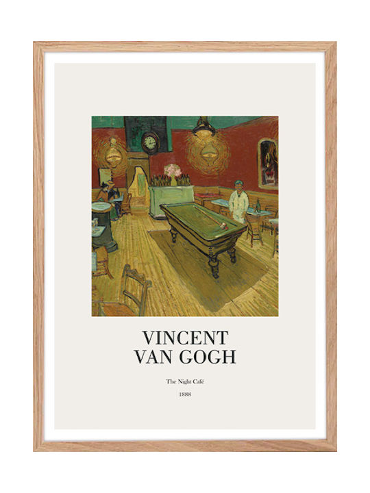 Walls "the Night Café", 1888 Rahmen Kopie von V...