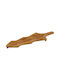 Atmosphera Santa Christmas Cutting Board Wooden Saint Clauses 42x14cm