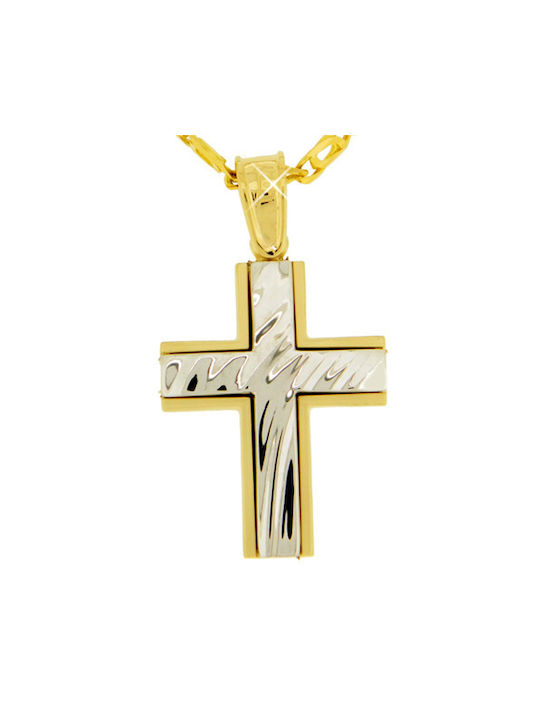 Xrisokosmima Men's Gold Cross 14K