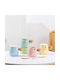 Cană Ceramică cu Capac Roz 400ml 1buc