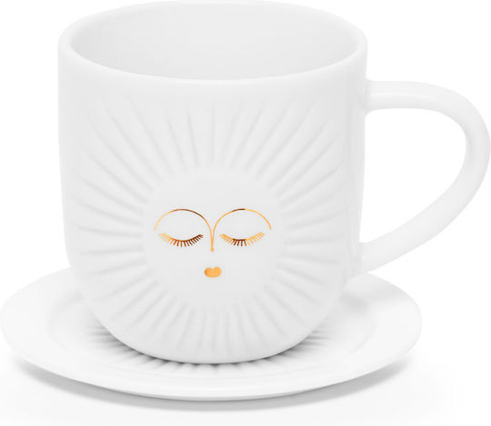 Raeder Tasse Espresso aus Porzellan Weiß