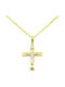 Gold Cross 14K with Chain