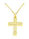 Women's Gold Cross 14K with Chain