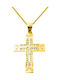 Women's Gold Cross 14K with Chain