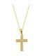 Gold Cross 14K with Chain