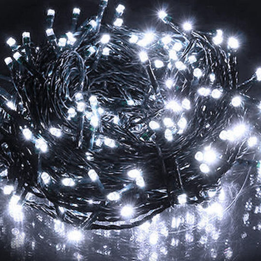 Λαμπάκια LED 12μ. Πράσινα Ηλιακά σε Σειρά