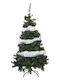 Christmas Ribbon White 500x12cm 1pc