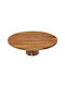 Secret de Gourmet Cake Stand Brown 28x28x9cm