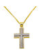 Women's Gold Cross 14K with Chain